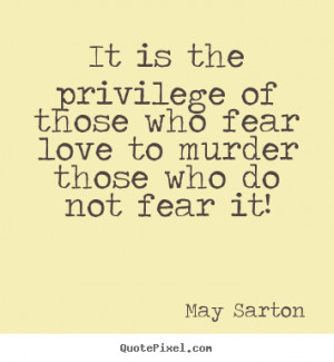 May Sarton Love Wall Quotes