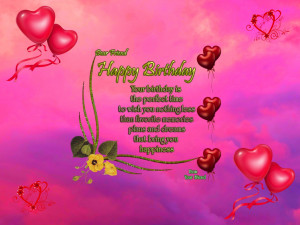 Happy birthday wishes creation abstract HD Wallpaper