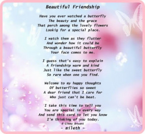 awesome friendship poems