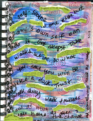 ... quotes from EXTRAORDINARY thread of encouragement, wisdom, from FB