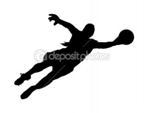 Soccer Goalie Clipart Black