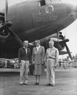 ... Roosevelt, and Admiral William Halsey in New Caledonia, 14 Sep 1943