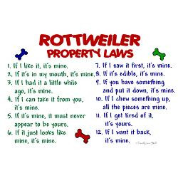rottweiler_property_laws_2_greeting_card.jpg?height=250&width=250 ...