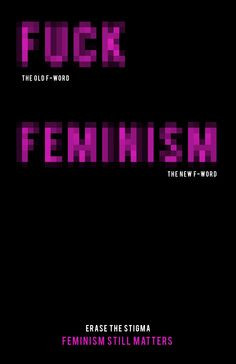 social/political poster design project, meant to promote #feminism and ...
