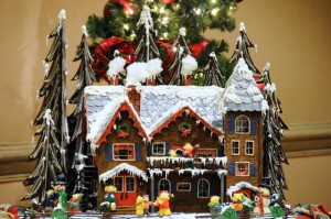 ... cottage mould christmas chocolate house make a christmas chocolate