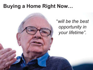 What Does Warren Buffett Say About Buying a Home Now?