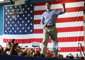 VA - AUGUST 17: Republican vice presidential candidate Rep. Paul Ryan ...