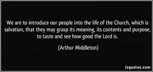 More Arthur Middleton Quotes