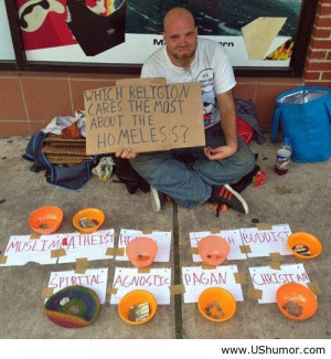 Clever homeless people US Humor - Funny pictures, Quotes, Pics, Photos ...