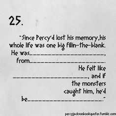 percy jackson quotes more percy s filling in the blank percy jackson ...
