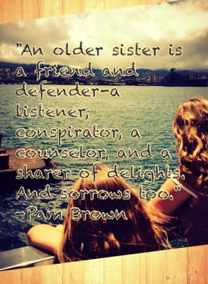Big Sisters Rock Quote