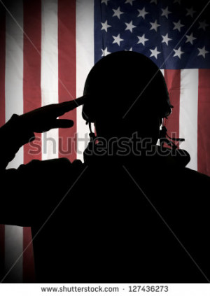 Soldier Salute Stock Photos, Illustrations, and Vector Art