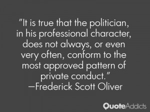 Quotes by Frederick Scott Oliver