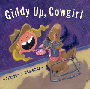 photo of 'giddy up, cowgirl' by jarrett j. krosoczka