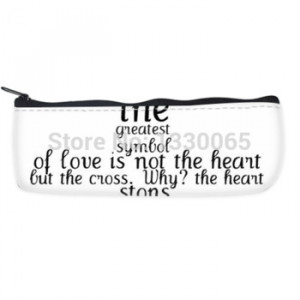 Pretty Good christian quotes Pencil Case Amazing Quality