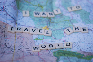 people would like to achieve before they die is to travel the world ...