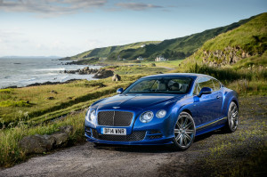 HD Wallpaper of 2015 Bentley Continental GT Speed Blue Color - Car ...