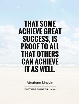 achieving success quotes