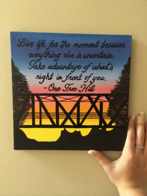 ONE TREE HILL sorority painting