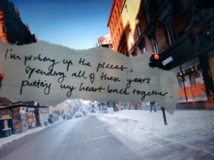 daughtry, glasgow, loss, love, lyrics, quote, scotland, snow, text