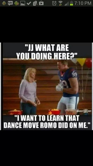 Ok I'm a Texans/Watt fan but I don't care. This is funny!!!