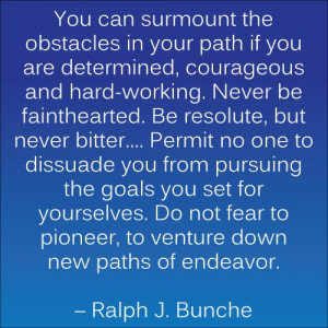 Ralph Bunche quote
