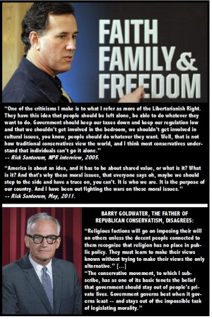 Today’s Quotes: Santorum, Goldwater and Obama