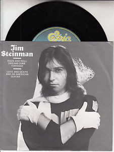 JIM STEINMAN Rock And Roll Dreams Come Through PICTURE SLEEVE 7 45 rpm