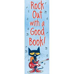 Pete the Cat “Rock Out With a Good Book” Bookmarks