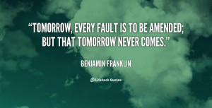 if tomorrow never comes quotes