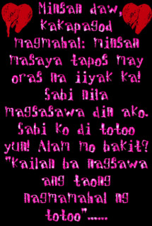 love quotes tagalog sad love
