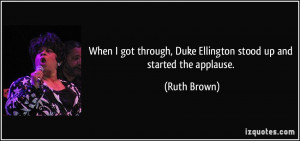 Duke Ellington Quotes