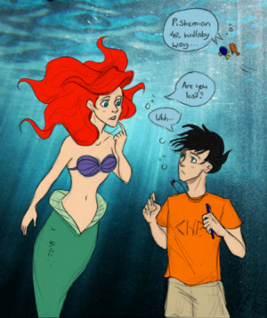 Percy meets Ariel - percy-jackson-and-the-olympians-books Photo