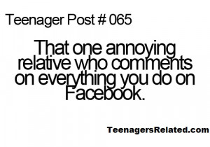 That One Annoying Family Member, That Comments on Everything You Do ...