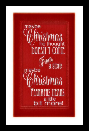 Christmas Dr. Seuss Vinyl Wall quote