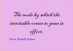 Quote of the Day : Oliver Wendell Holmes