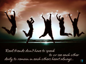 Real Friend Don't have to speak to or see other daily to remain each ...