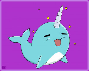 Random Narwhal :D by blueoceaneyes101 on deviantART