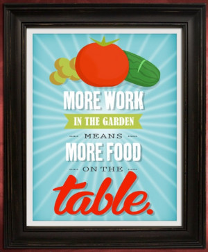 Gardening Print Quote Farm Farming Poster by Posterphile on Etsy, $19 ...