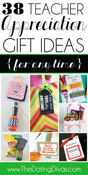 101 Easy & Creative Teacher Gift Ideas