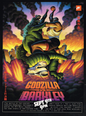 Godzilla vs Barkley