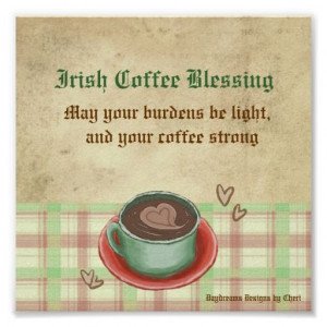 Irish coffee blessing