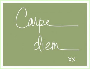 Carpe Diem ~ Sieze the day... via http://lynneknowlton.com #quote