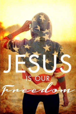 Jesus is our freedom!