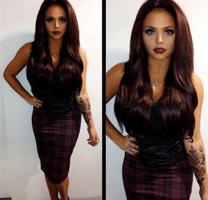 ... Mix's Jesy Nelson unveils huge new rose tattoo across her arm - PICS