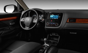 2015 Mitsubishi Outlander GT interior