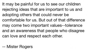 Life Lessons --Mister Rogers