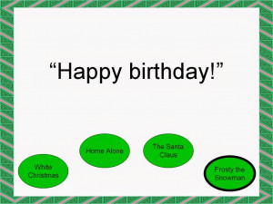 christmas vacation famous quote happy birthday in a christmas movie