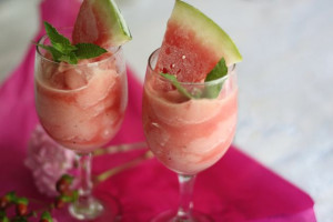 made in minutes from watermelon, banana, and lemon. No added sugar ...