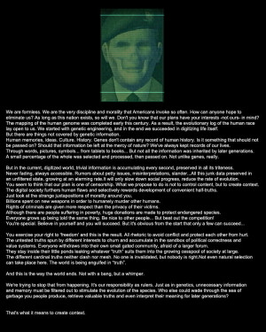 Metal Gear Solid Quote